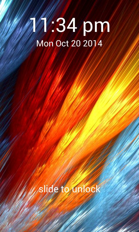 Lock Screen Slider-Slide lock