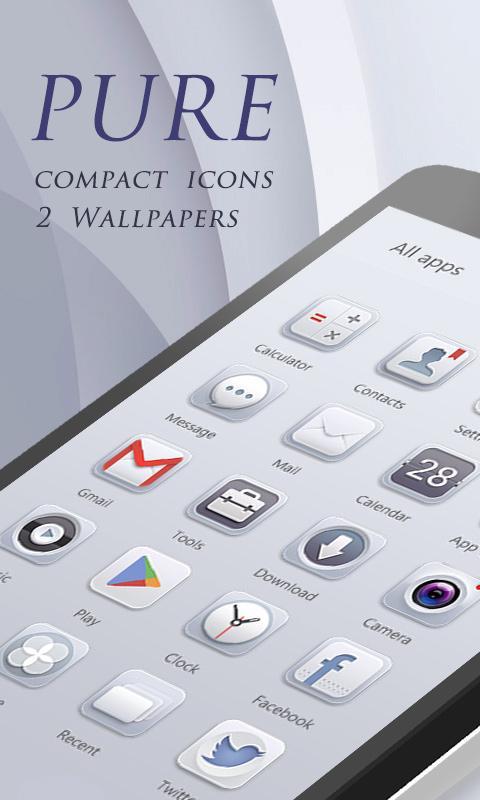 (FREE) Pure GO Launcher Theme