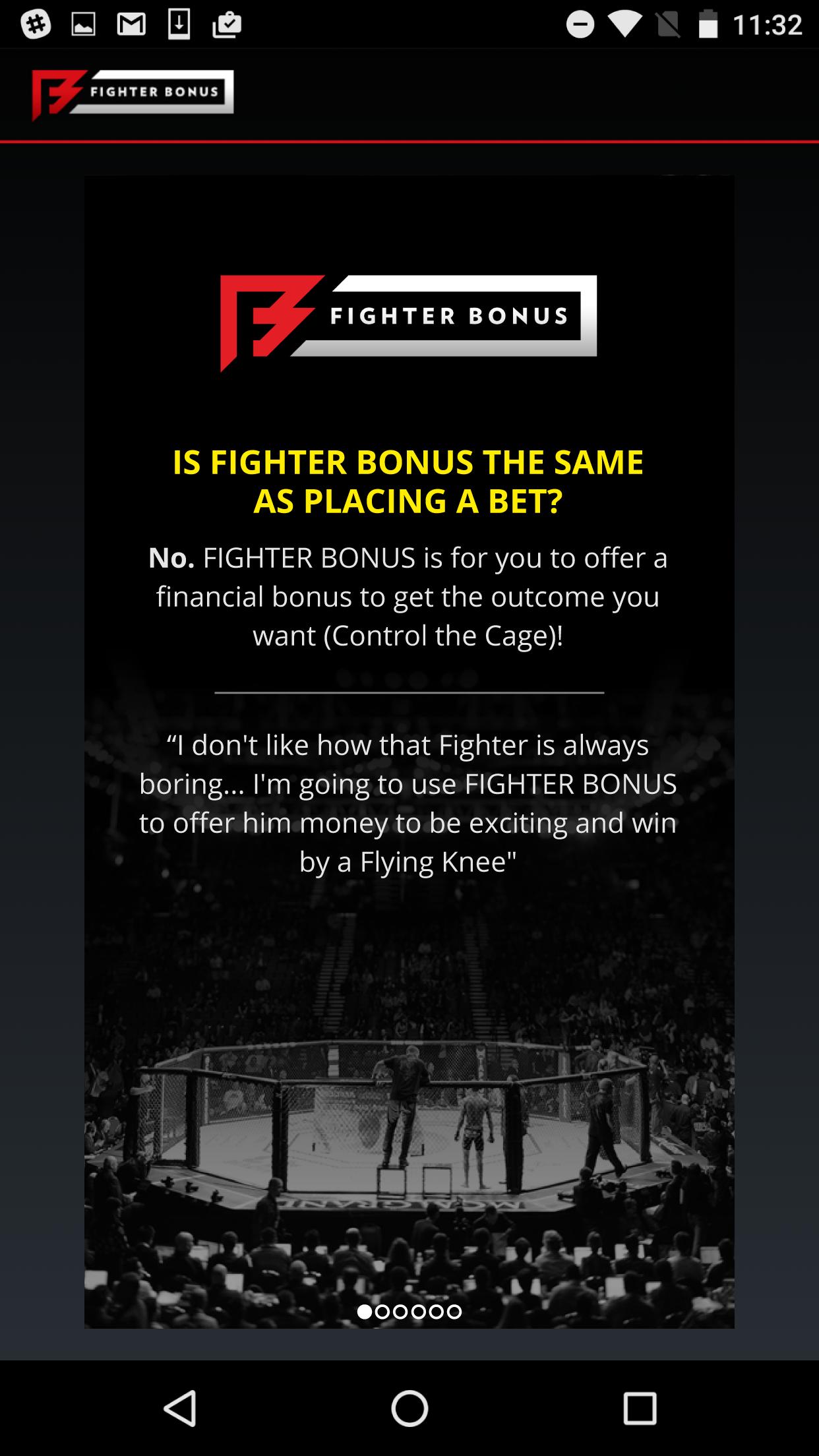 FIGHTER BONUS