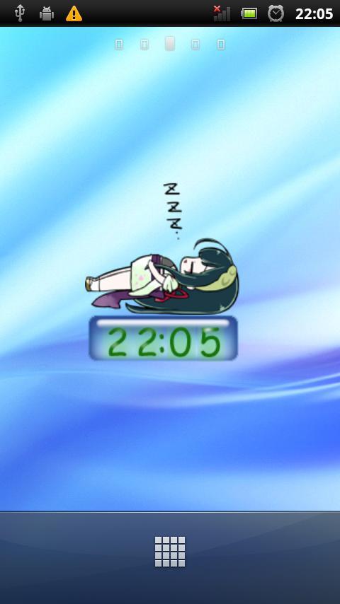 Cunning slave clock widget