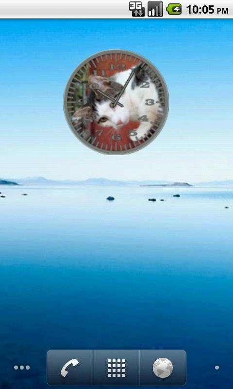 Cat 4 WallCat Analog Clock