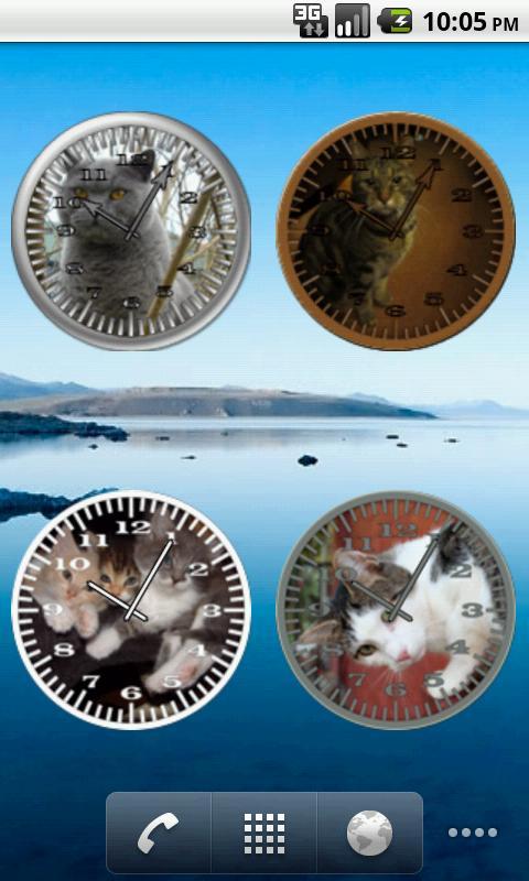 Cat 4 WallCat Analog Clock