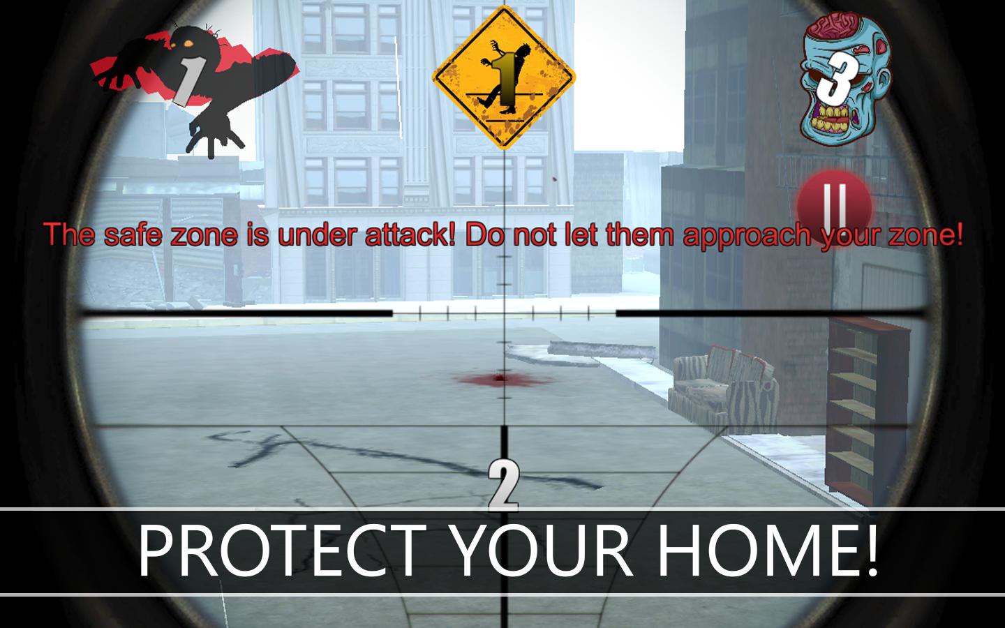 Zombrain Sniper 3D Zombie Game