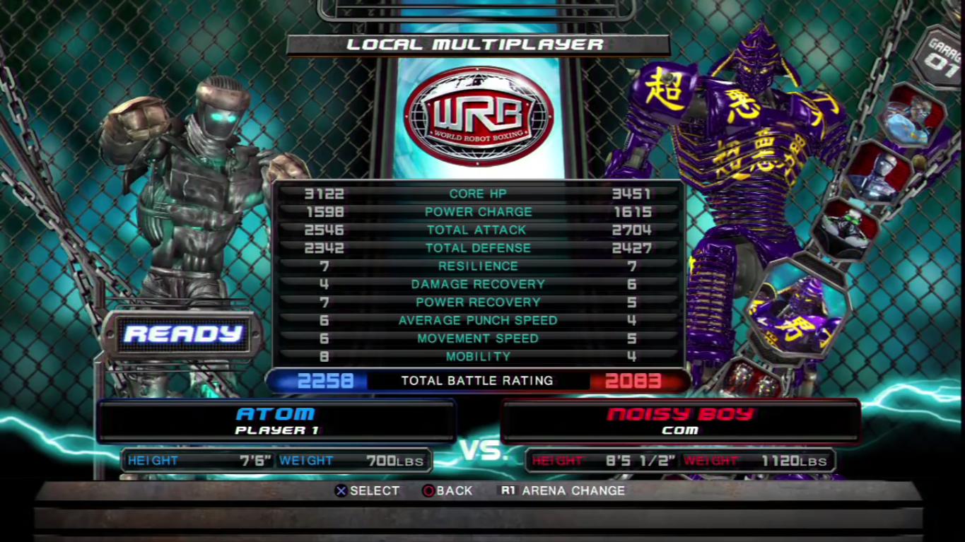 Asyplays For REAL STEEL Trick Boxing