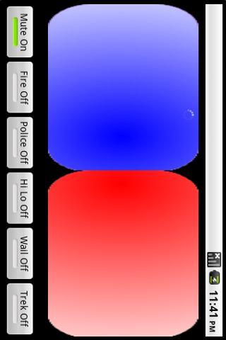 Police Siren and Lights