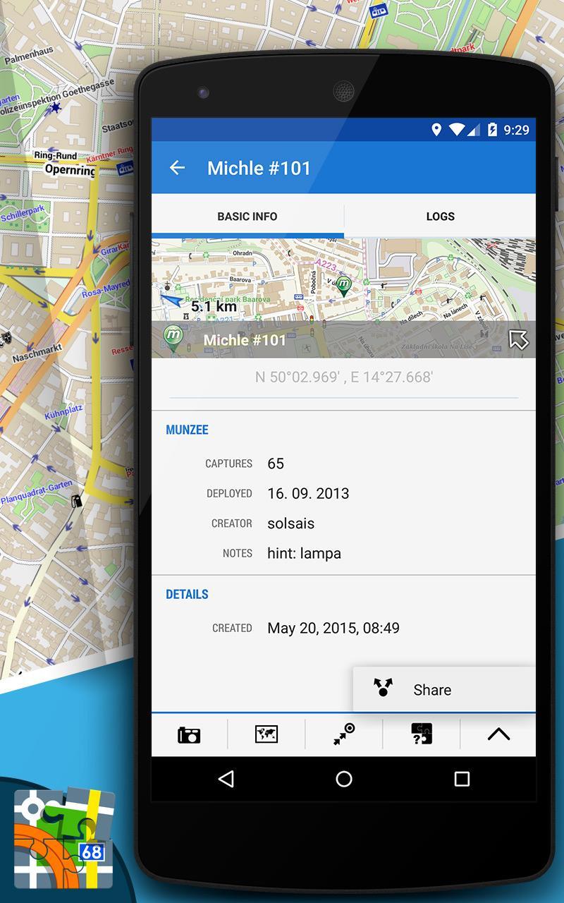 Munzee for Locus Map