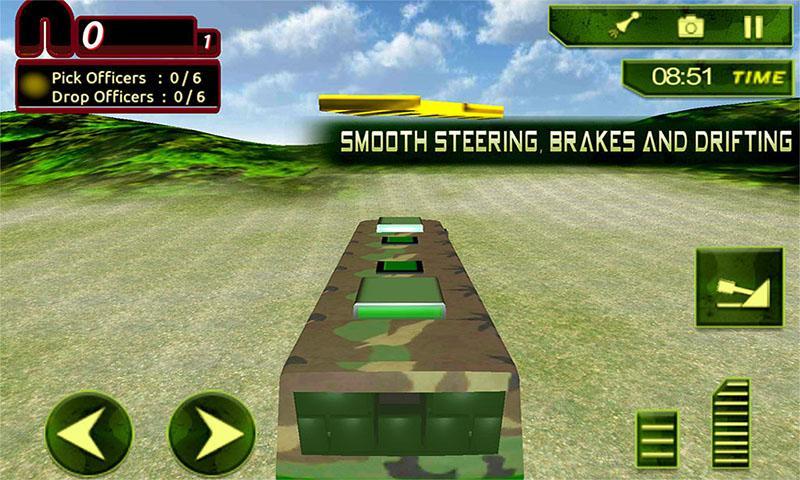 Army Bus Driver 3d Simulator