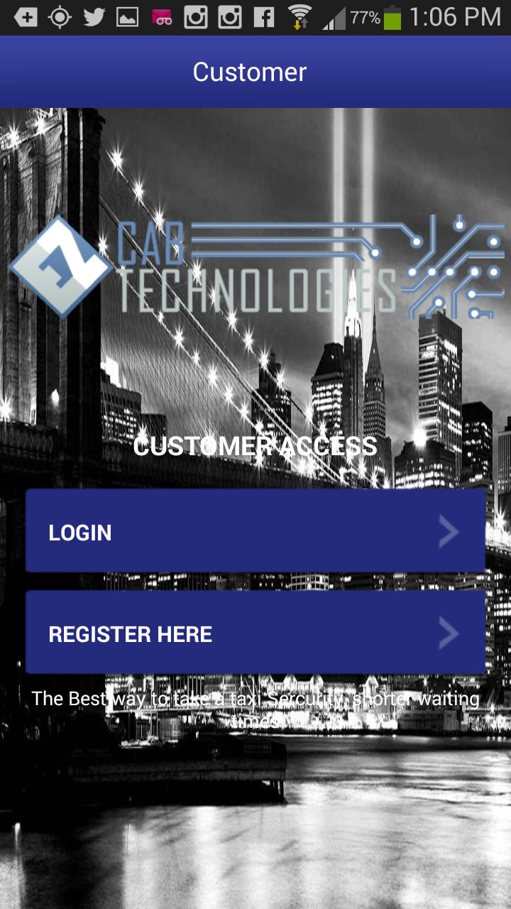 EZ CAB Customer
