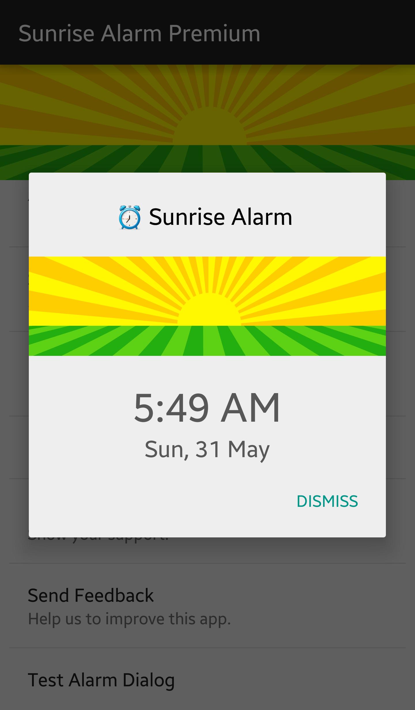 Sunrise Alarm