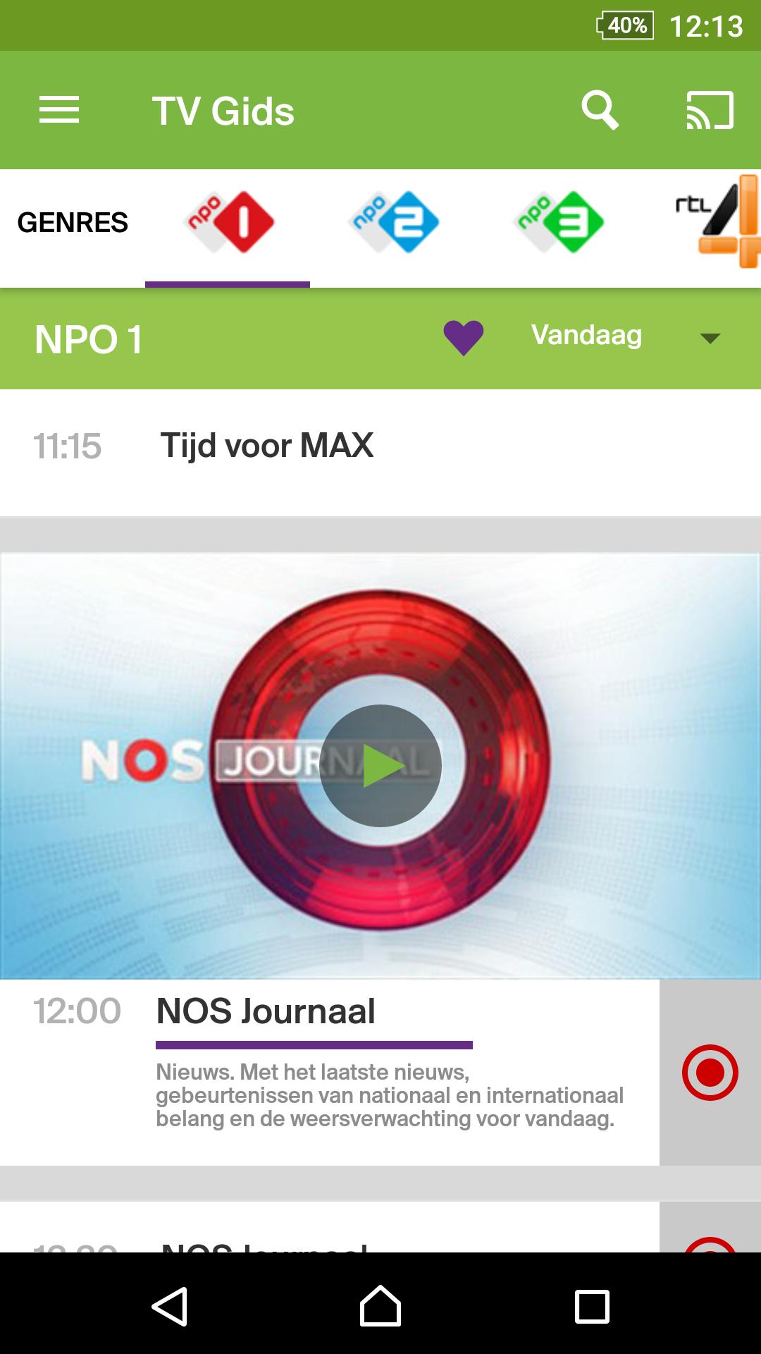 Online.nl TV app