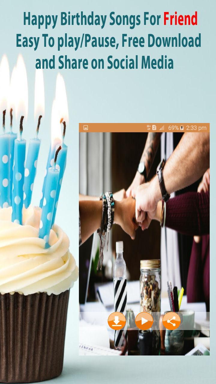 Happy Birthday Songs For Friends