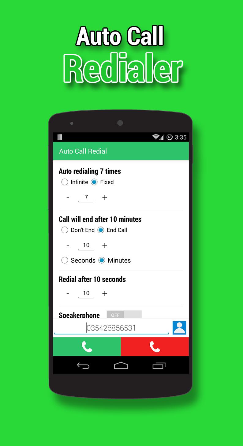 Auto Call Redial