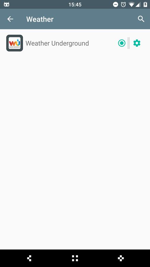 WU CM Weather Provider