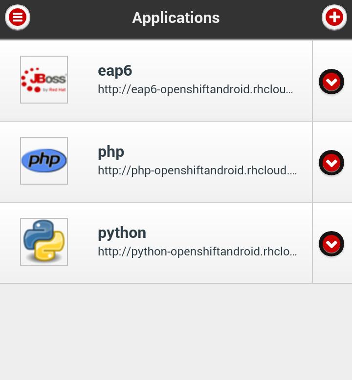 OpenShift Mobile