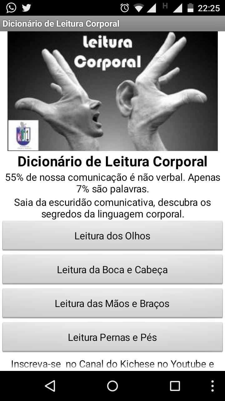 Dictionary of Linguagen Body