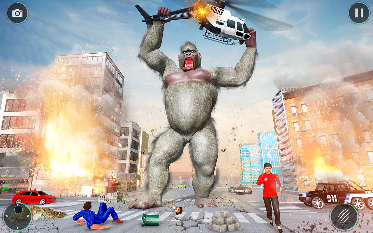Gorilla Rampage City Attack