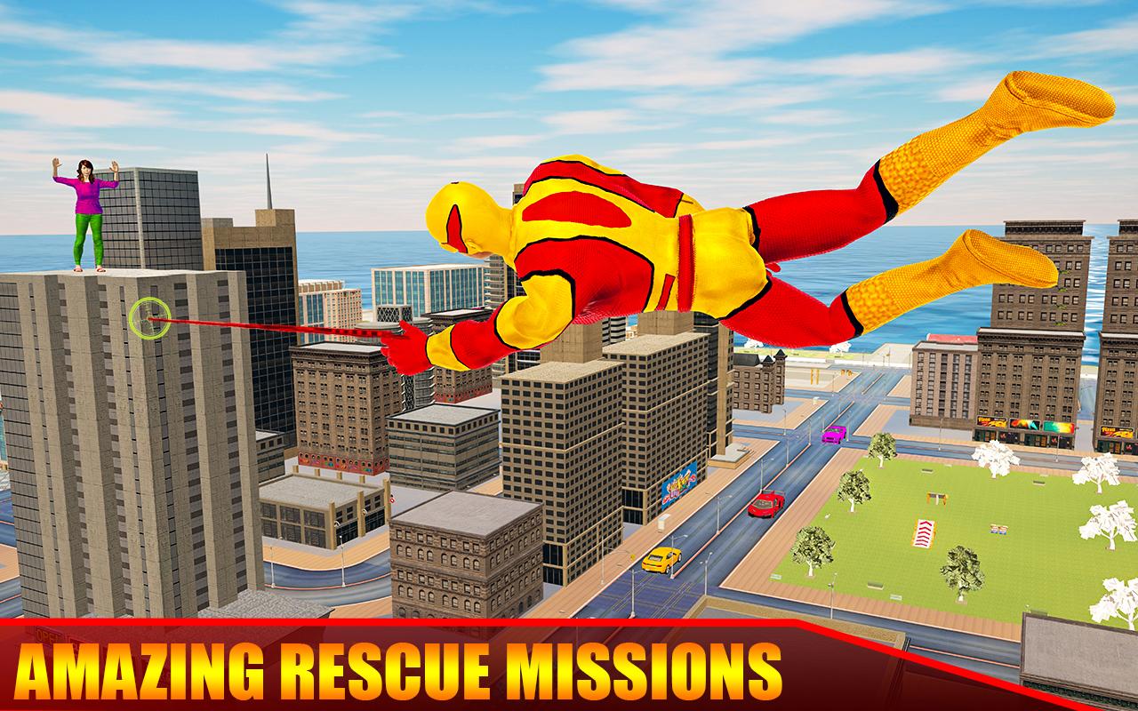 Flying Rope Hero Flash game