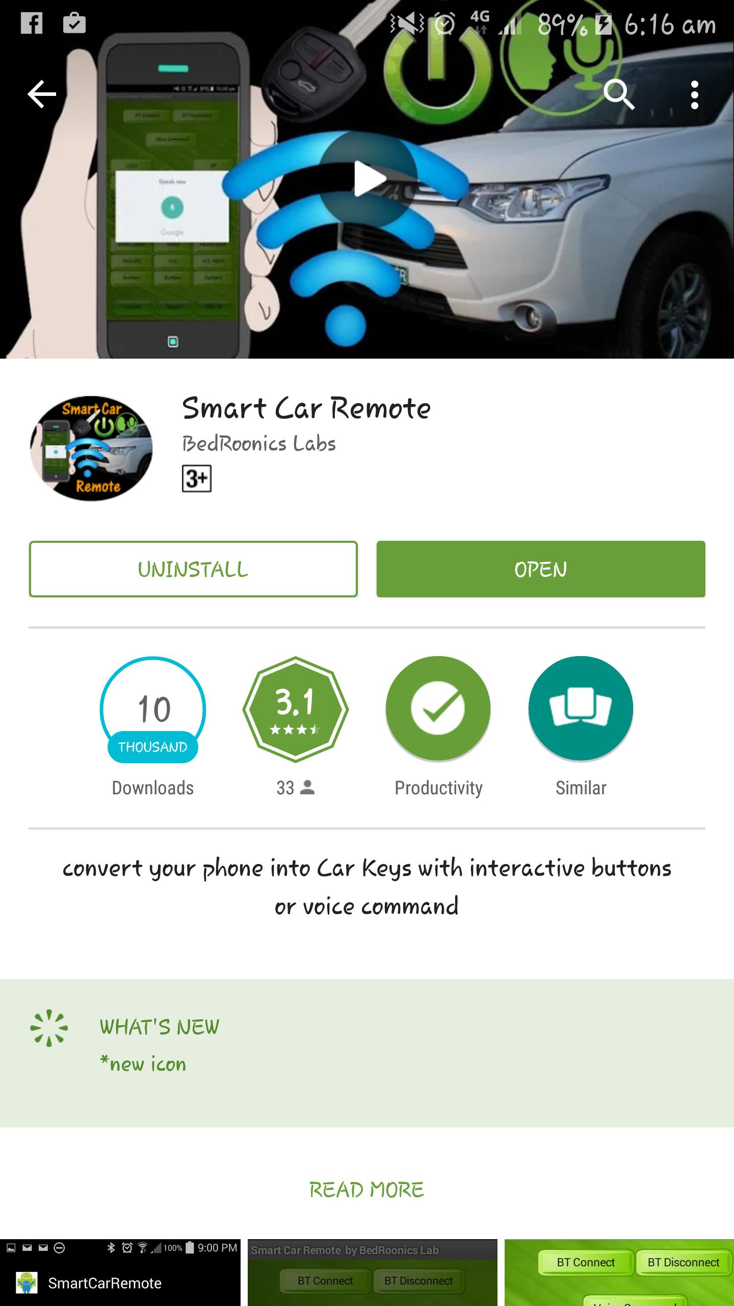 Smart Car Remote