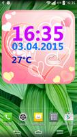 Love Weather Clock Widget