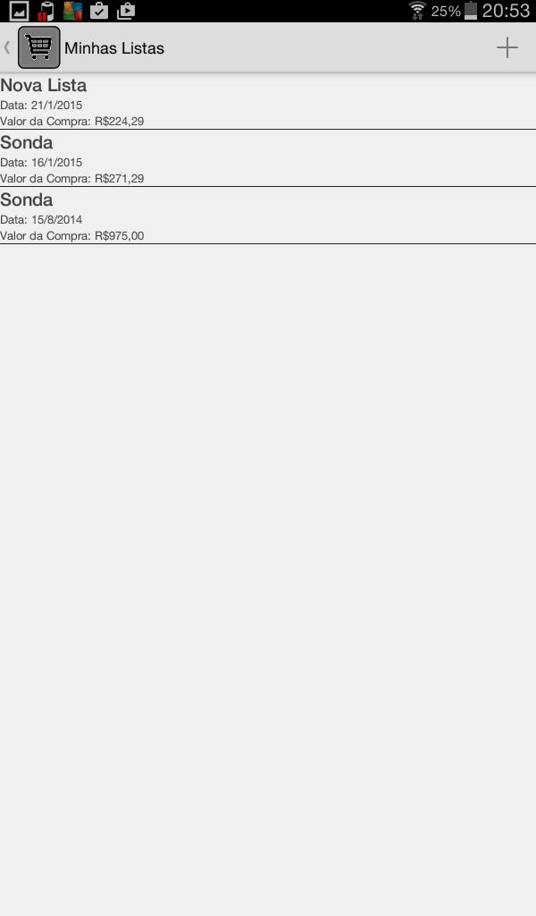 Lista de Supermercado (Antigo)