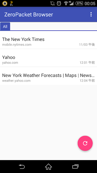 ZeroPacket Offline Browser