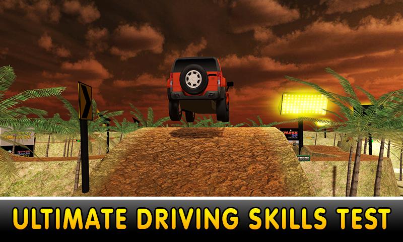 Real 4x4 Hummer Jeep Driver