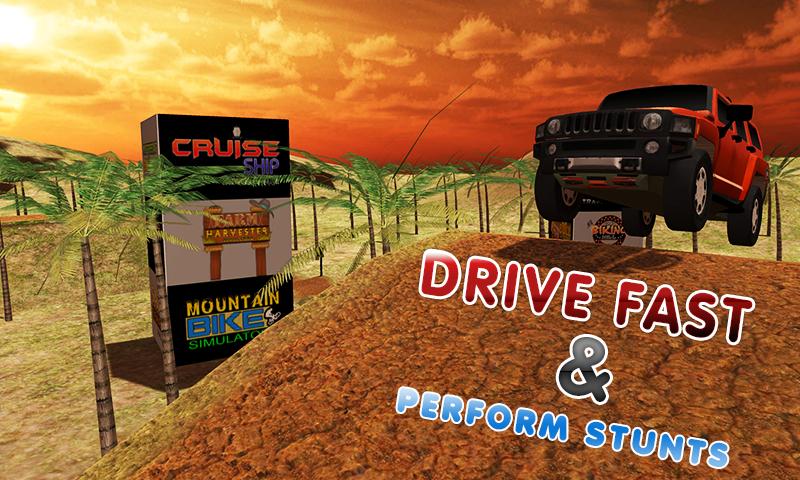 Real 4x4 Hummer Jeep Driver