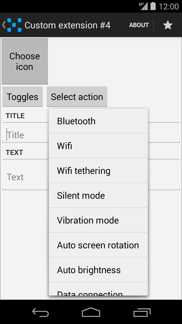 DashClock custom extension