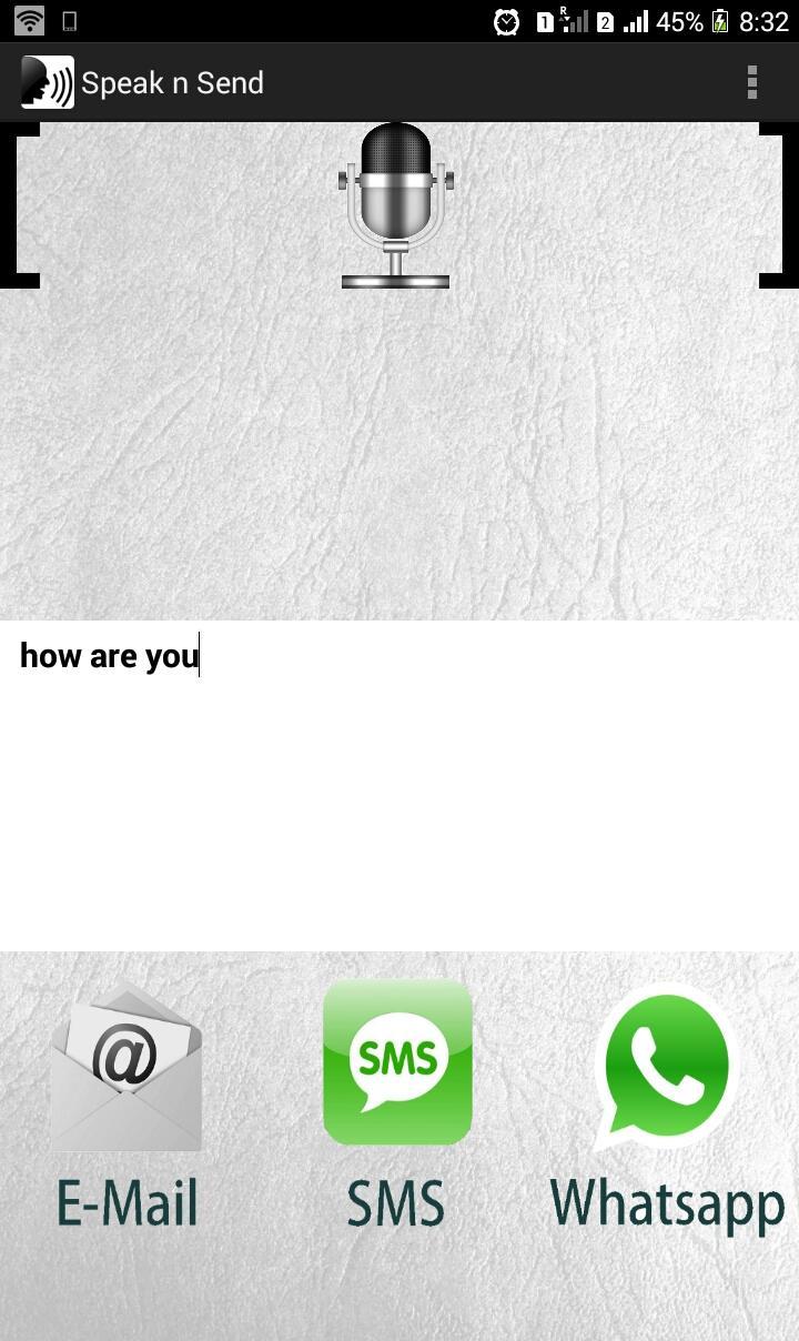 Speak n Send for Whatsapp