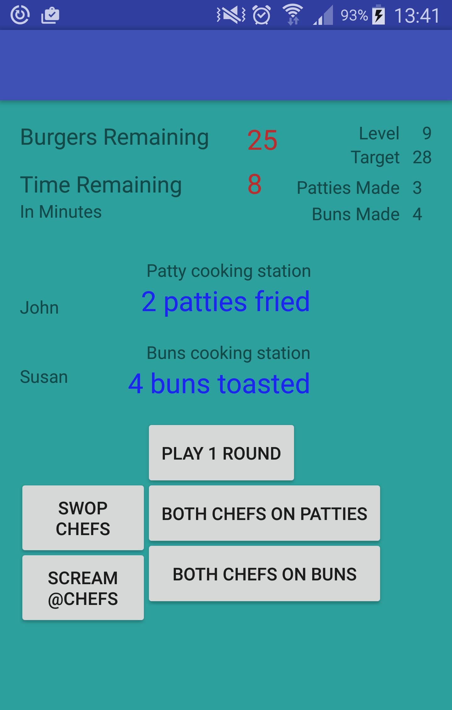 Burger Maker Challenge