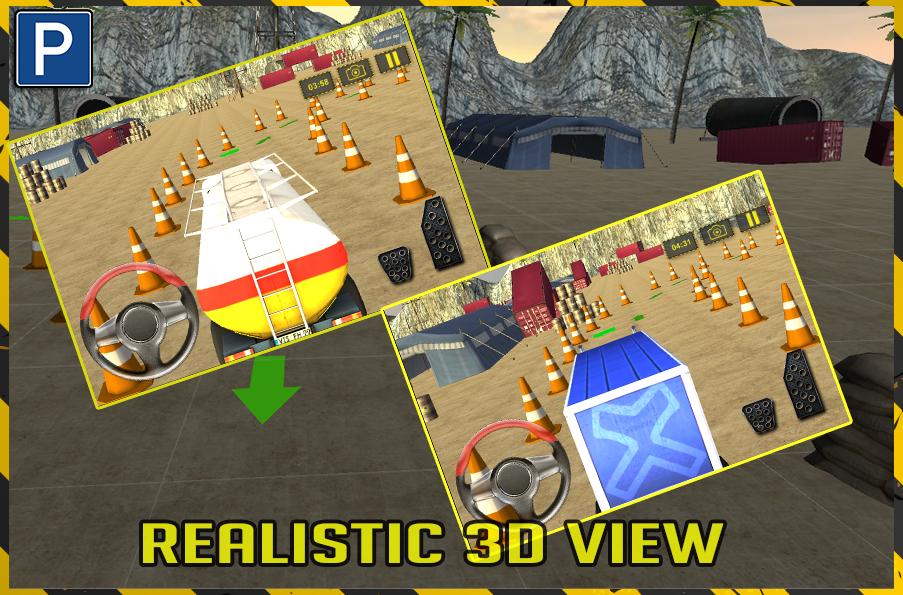 Parking Real Racing Truck Game