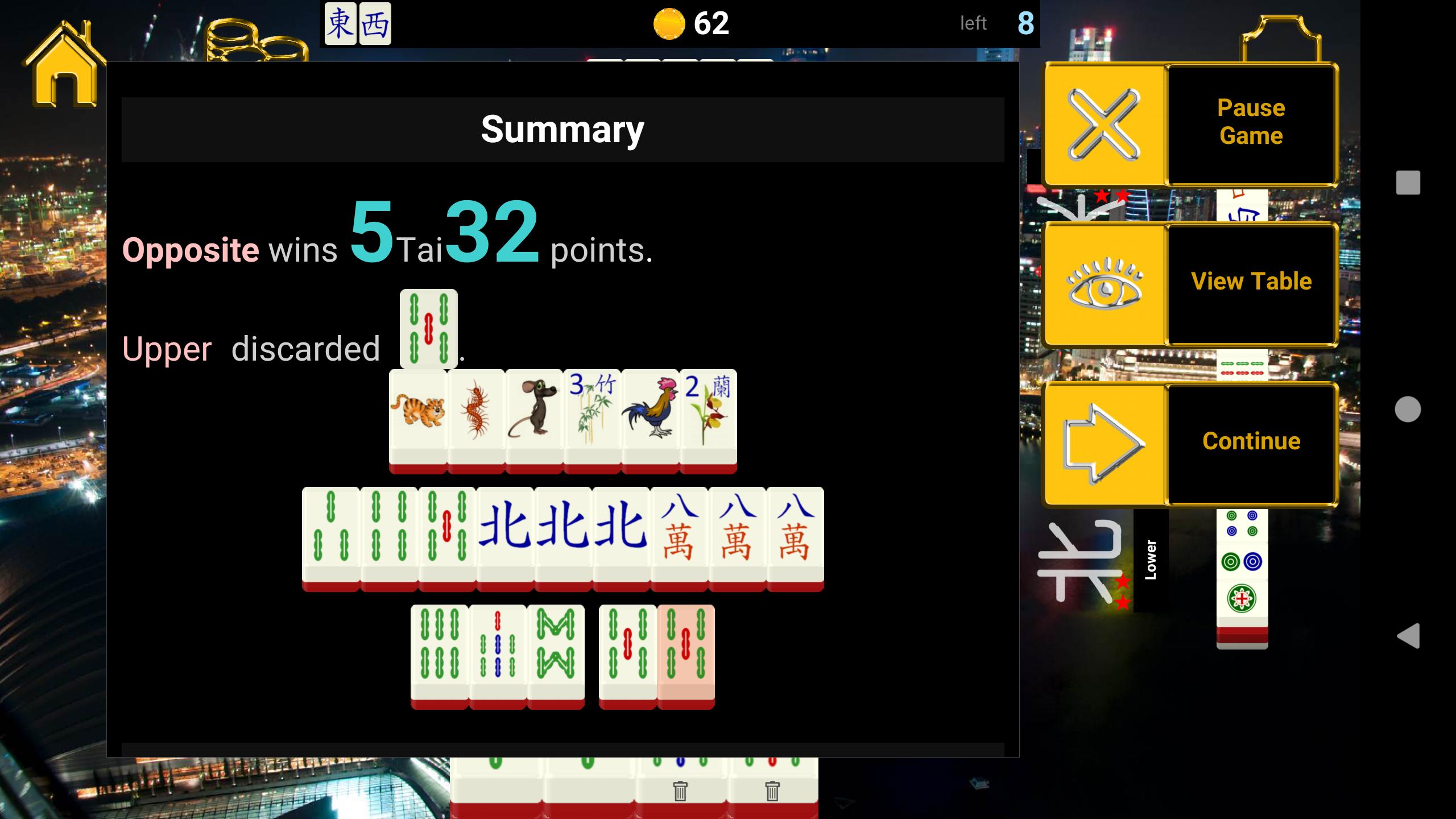 Singapore Standalone Mahjong