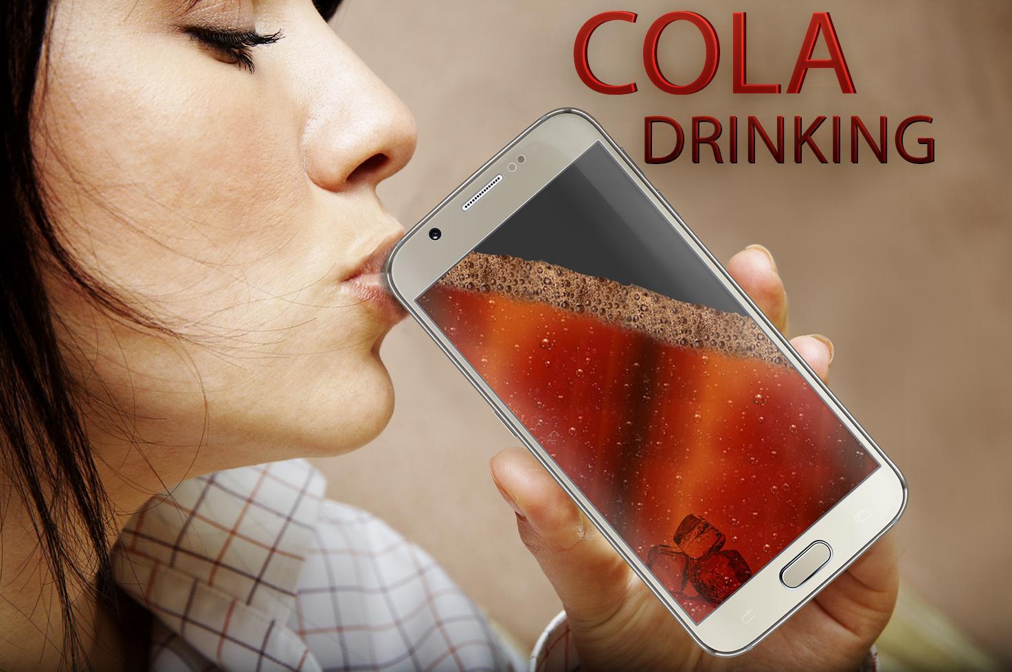 cola drinking