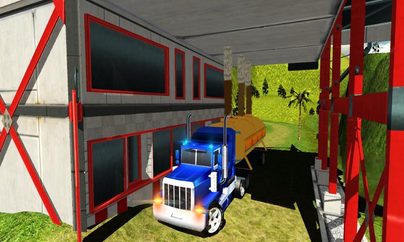 Offroad Oil Cargo Truck 3d