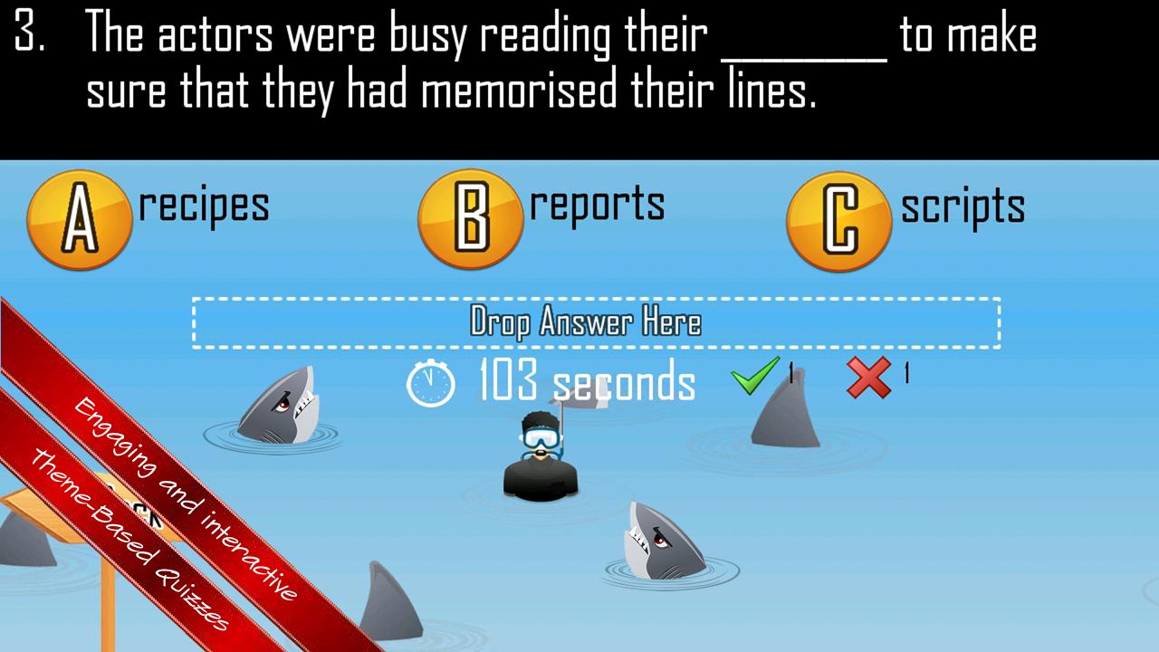 English Quiz Quest Third Grade