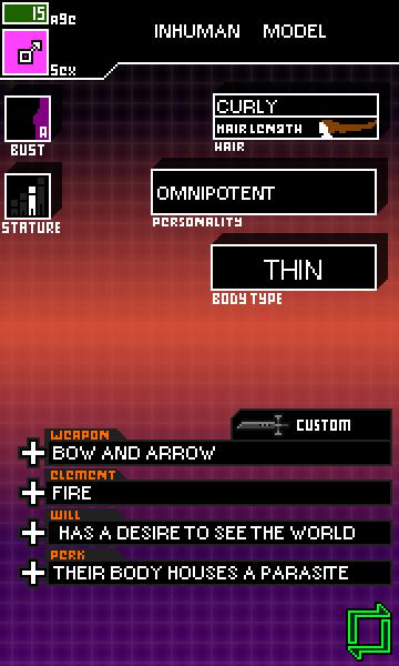 Character Core Generator