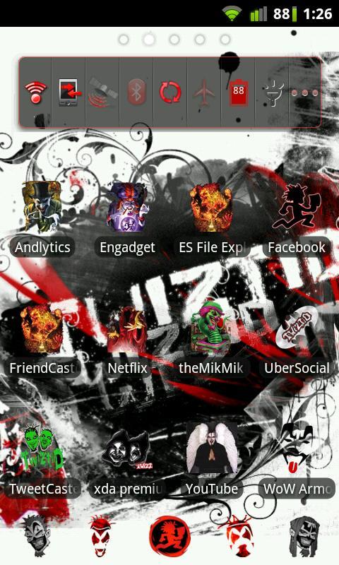 Juggalo Go Launcher Ex Theme
