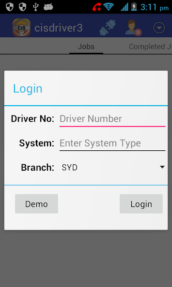 cisdriver3 for Direct Couriers