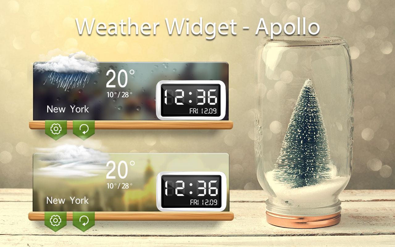 Weather & Clock Widget - Alpha