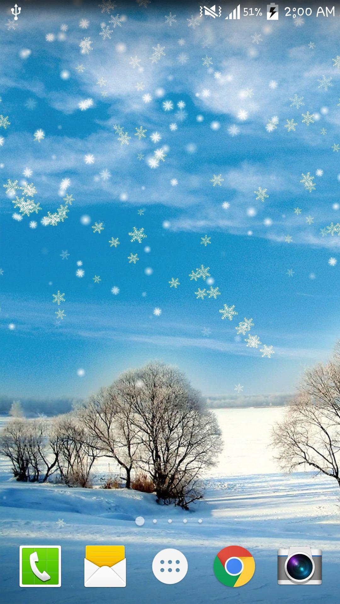 Winter Snow Live Wallpaper