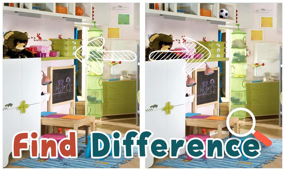 Find Differences : Kid Room