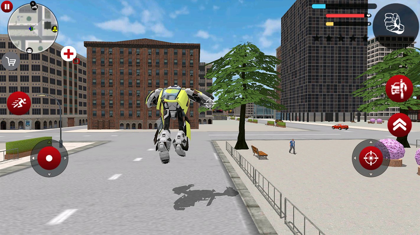 Green Robot Machin Car Transfo