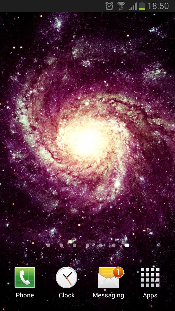 Furious Galaxy Wallpaper