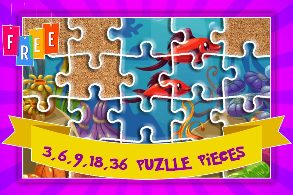 Fish Puzzle For Kids