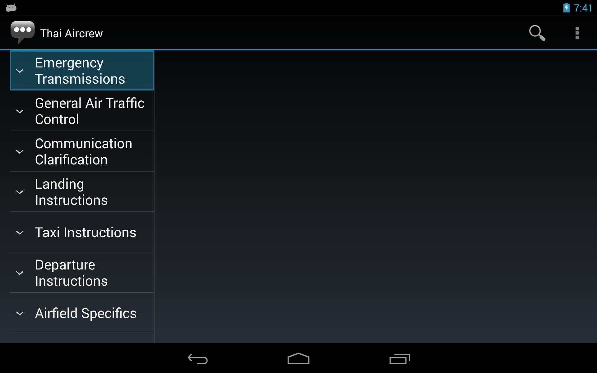 Thai Aircrew Phrases