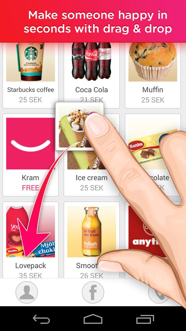 give - make someone happy