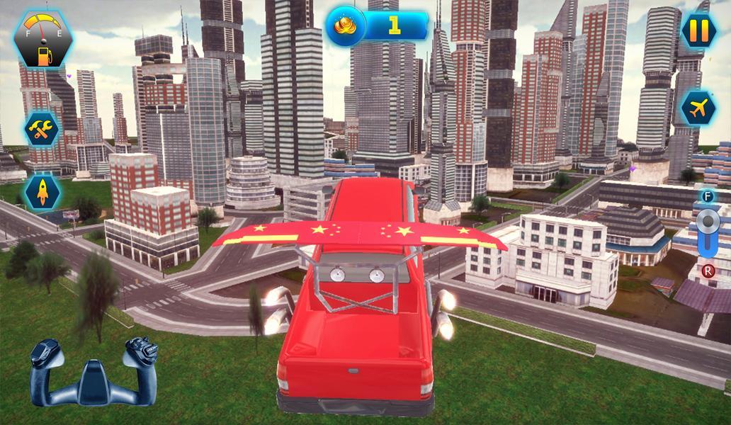 Sports Flying Car 3d Games