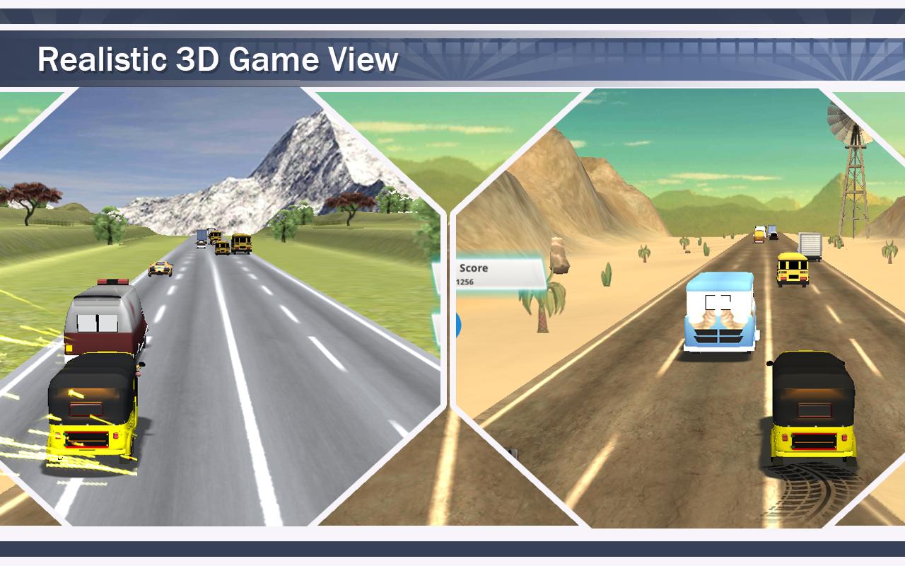 Tuk Tuk Auto Rickshaw Racing