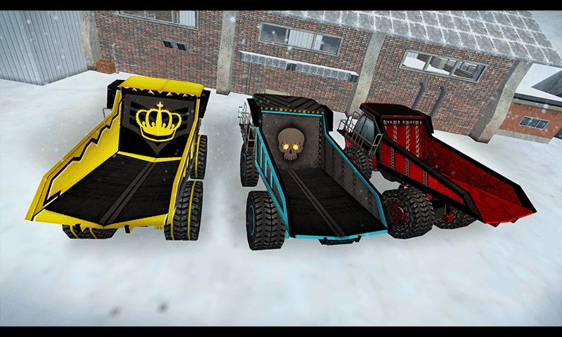 Mountain Mining Ice Road Truck