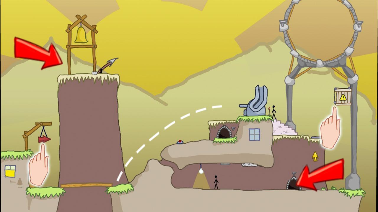 Super Stickman World Game